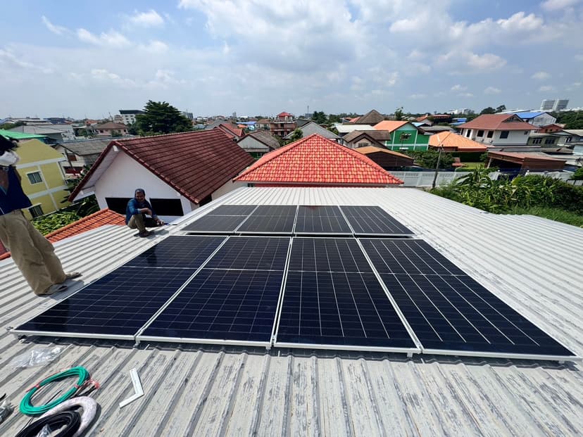 งานโซล่าร์เซลล์ตัวอย่าง 2